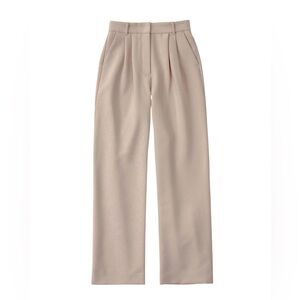 A&F Sloane Tailored Wide Length Pants